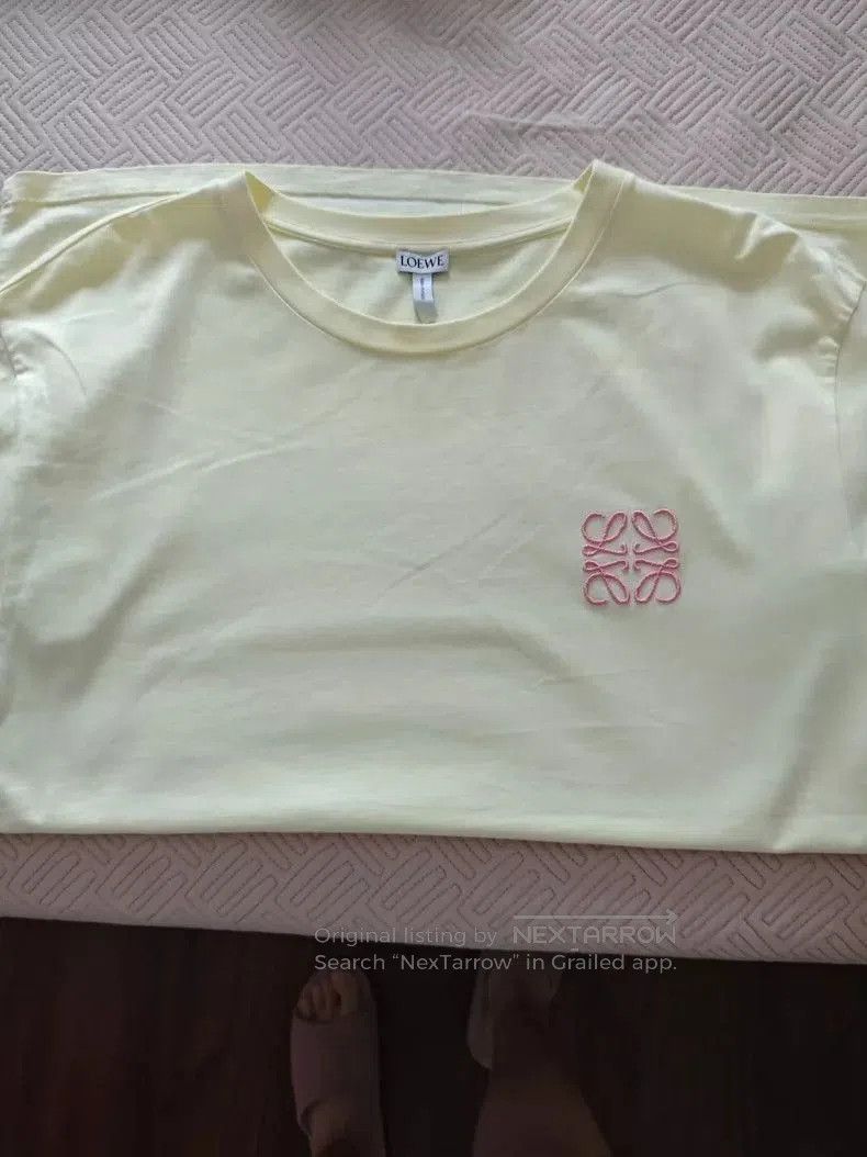 Loewe Loewe Yellow Short Sleeve T. Size US XL / EU 56 / 4 - 1 Thumbnail
