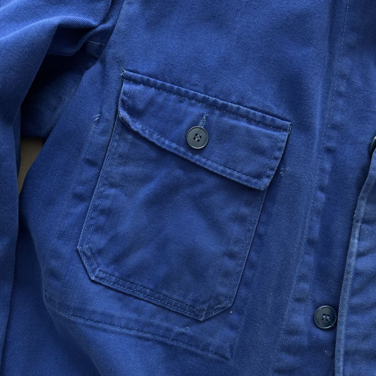 Vintage German Chore Jacket Size US L / EU 52-54 / 3 - 3 Thumbnail