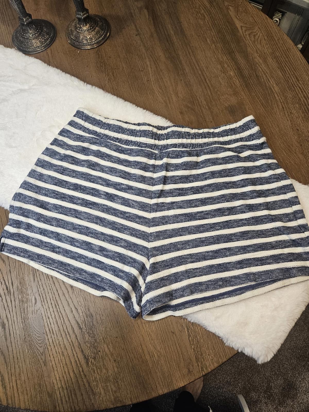 J.Crew J.Crew Striped Lounge Shorts - Size L Size 36" / US 14 / IT 50 - 1 Thumbnail