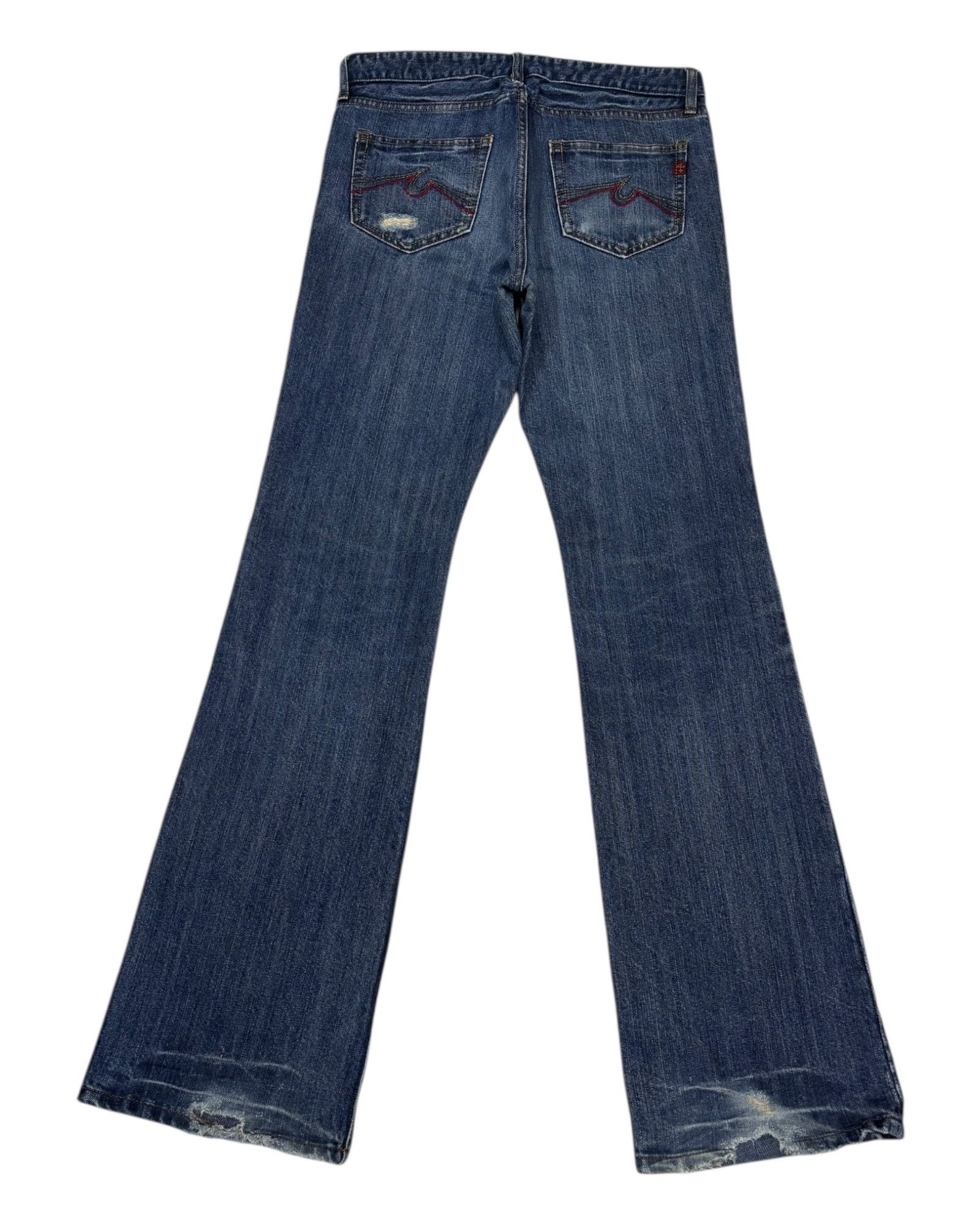 Hysteric Glamour × If Six Was Nine × Tornado Mart CUSTOM CULTURE FLARE JEANS Size US 32 / EU 48 - 3 Thumbnail