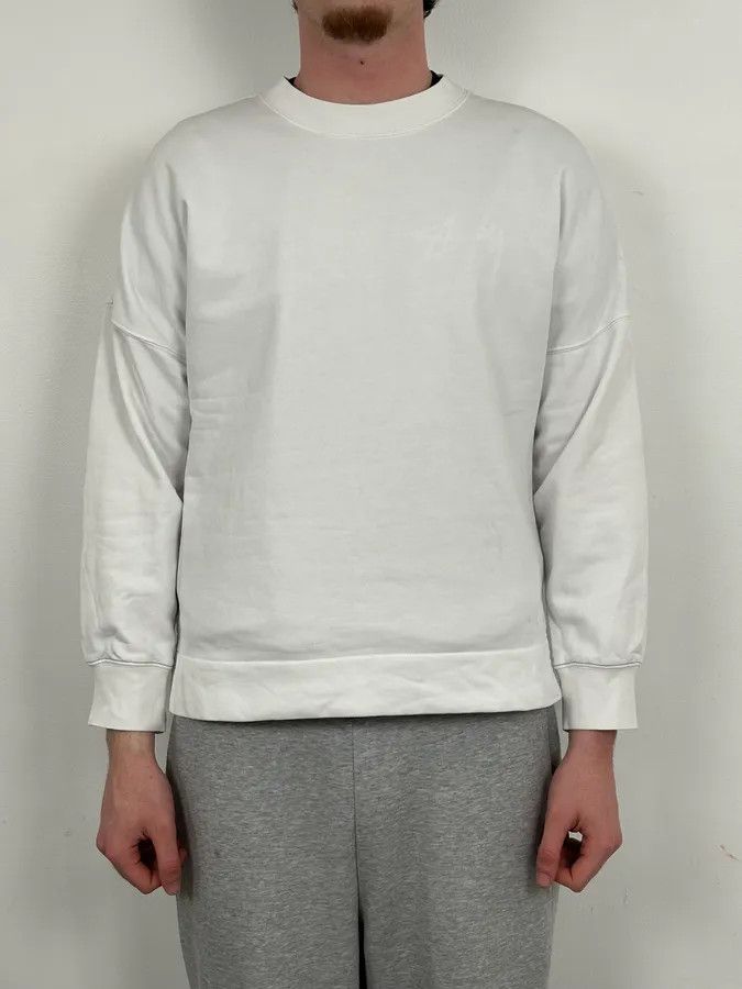 Acne Studios SS2018 Acne Studios White Cozy Crewneck Sweater Size US M / EU 48-50 / 2 - 2 Thumbnail