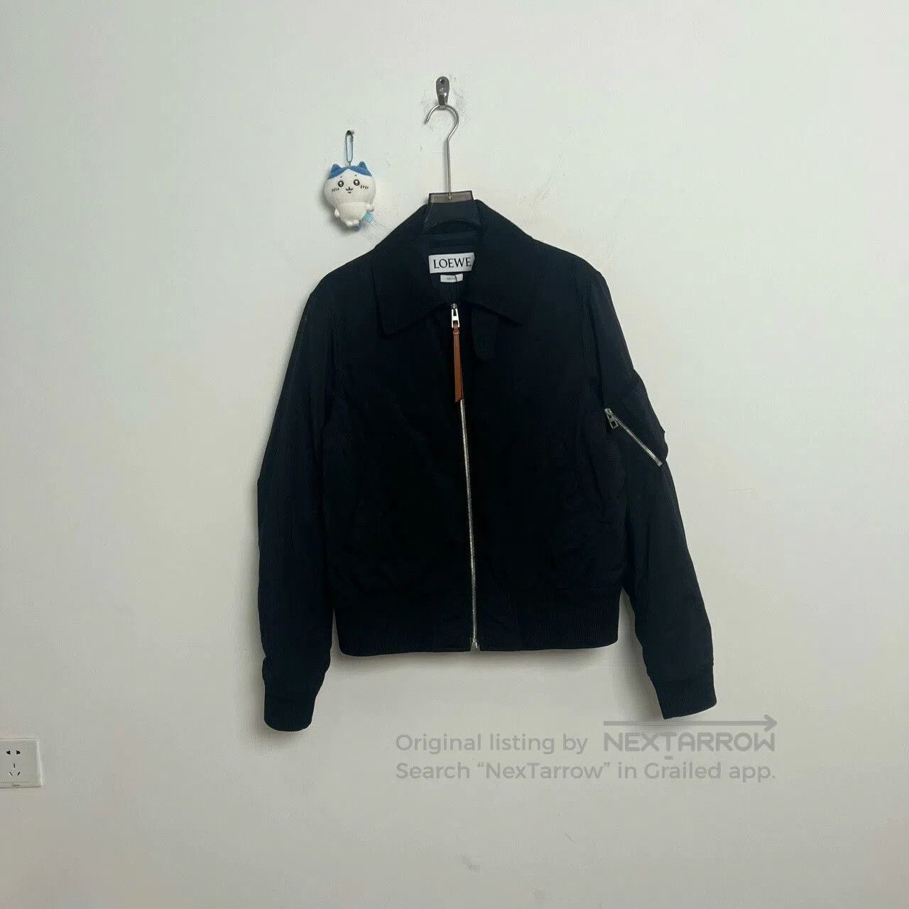 Loewe Dog Cotton Padded Jacket.