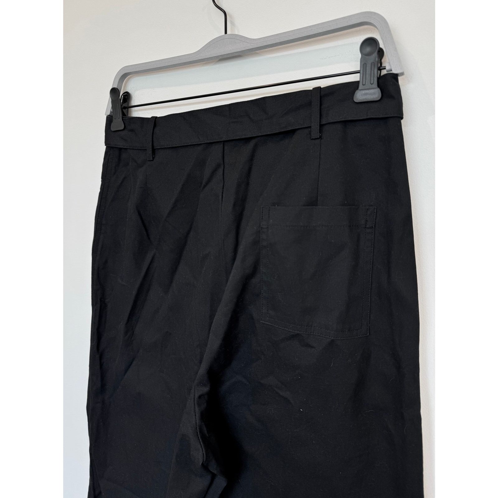 superdown Superdown Bianca Black Belted High Rise Wide Leg Pants Size 28" / US 6 / IT 42 - 9 Thumbnail