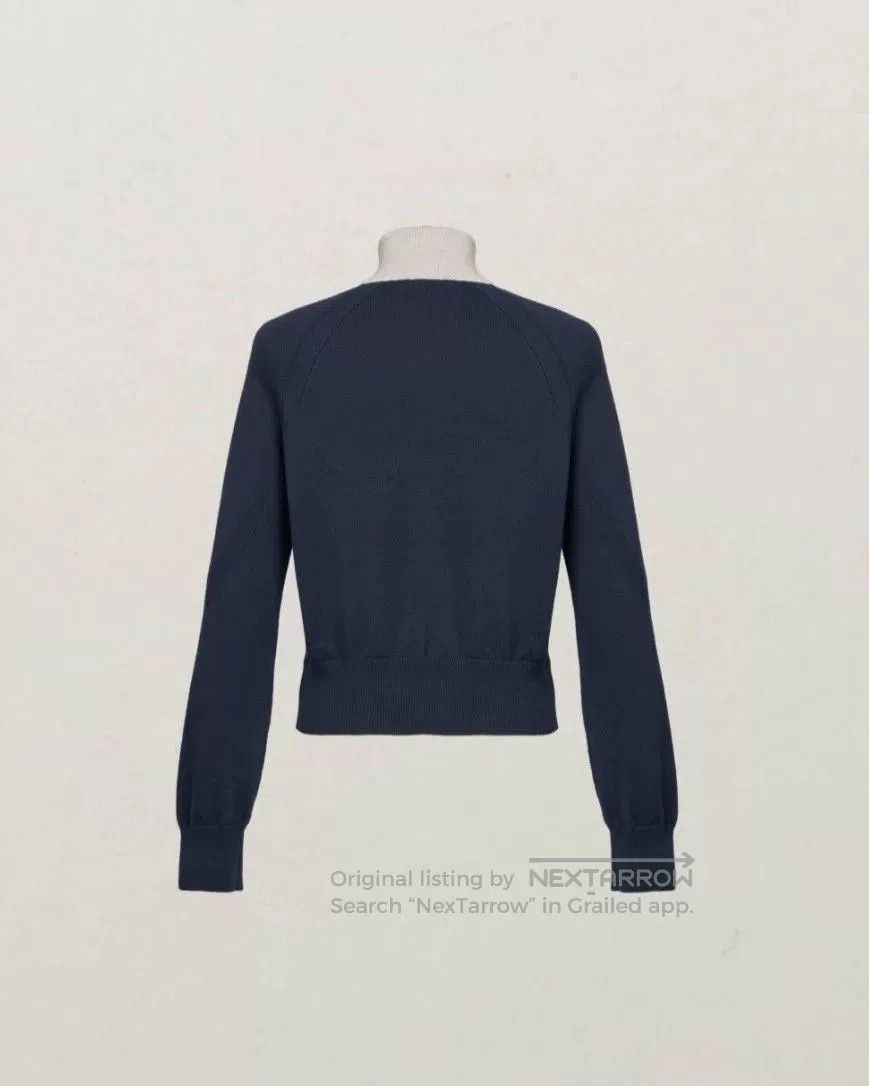 KIJIMA TAKAYUKI structured half zip knit sweater in gray. Size US S / EU 44-46 / 1 - 4 Thumbnail