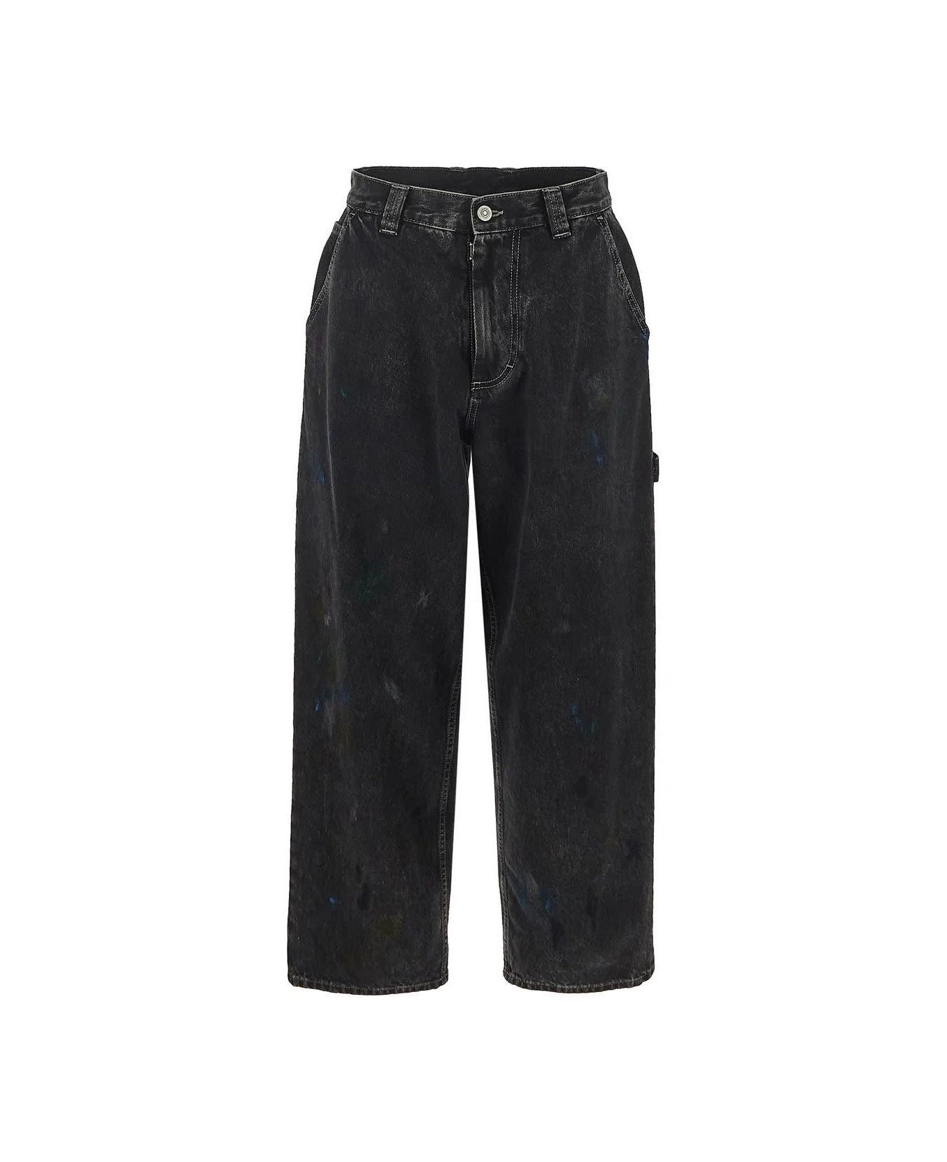 Maison Margiela o1w1db11225 Distressed Jeans in Black Size US 30 / EU 46 - 1 Thumbnail