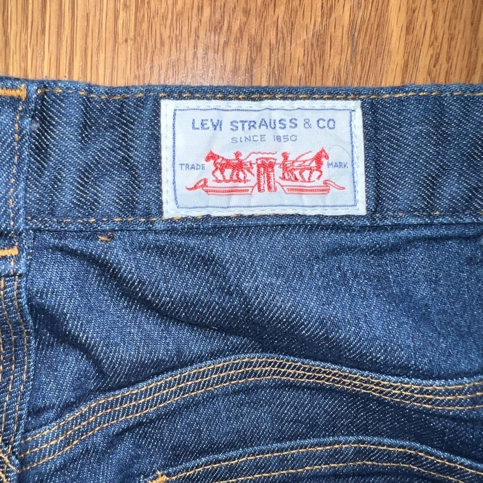 Levi's Fantastic *Rare* Vintage 1970s Levi’s No Front Pocket Jeans! Size 26" / US 2 / IT 38 - 7 Thumbnail