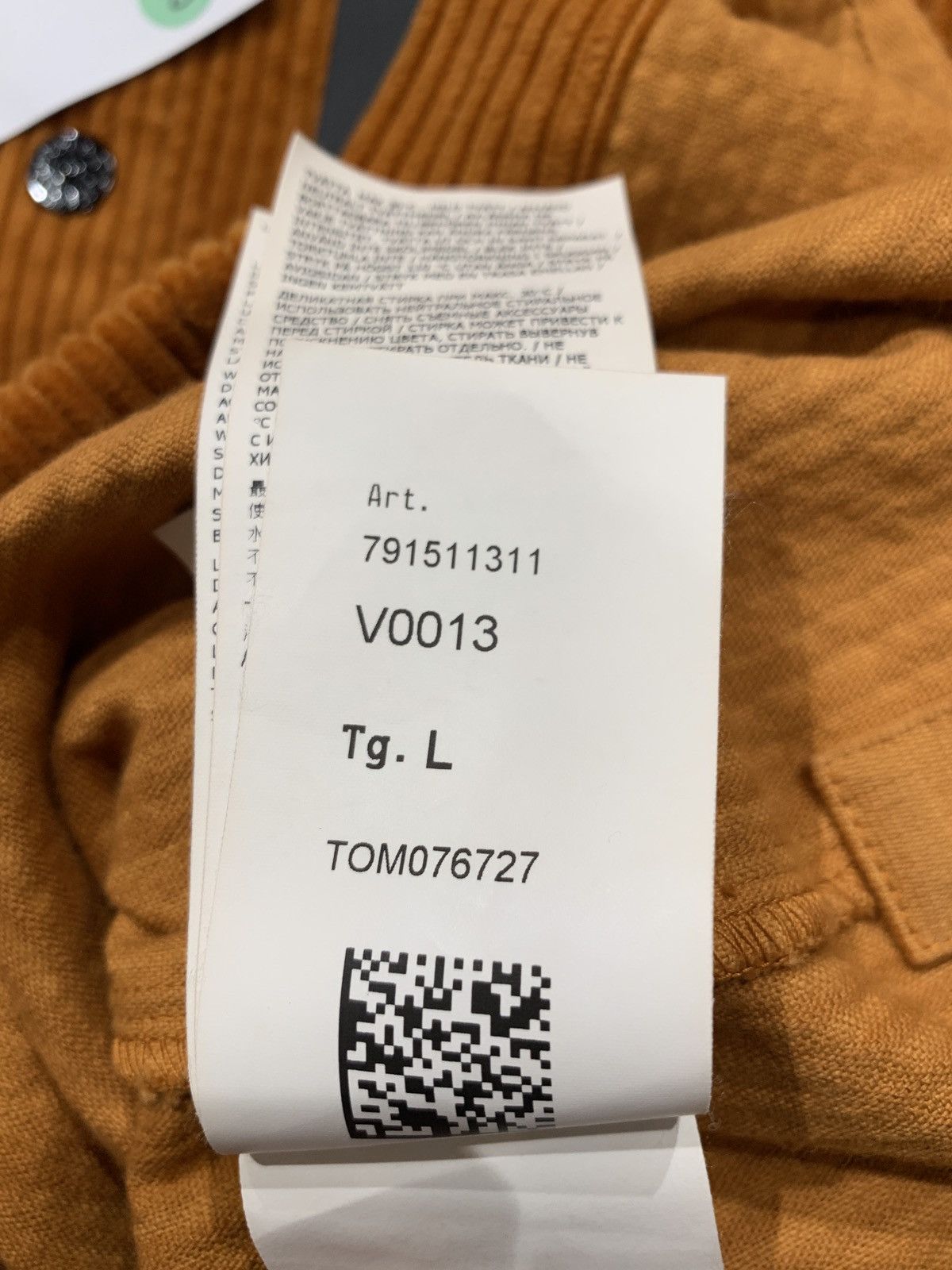 Designer × Stone Island Stone island corduroy overshirt rare Size US M / EU 48-50 / 2 - 14 Thumbnail