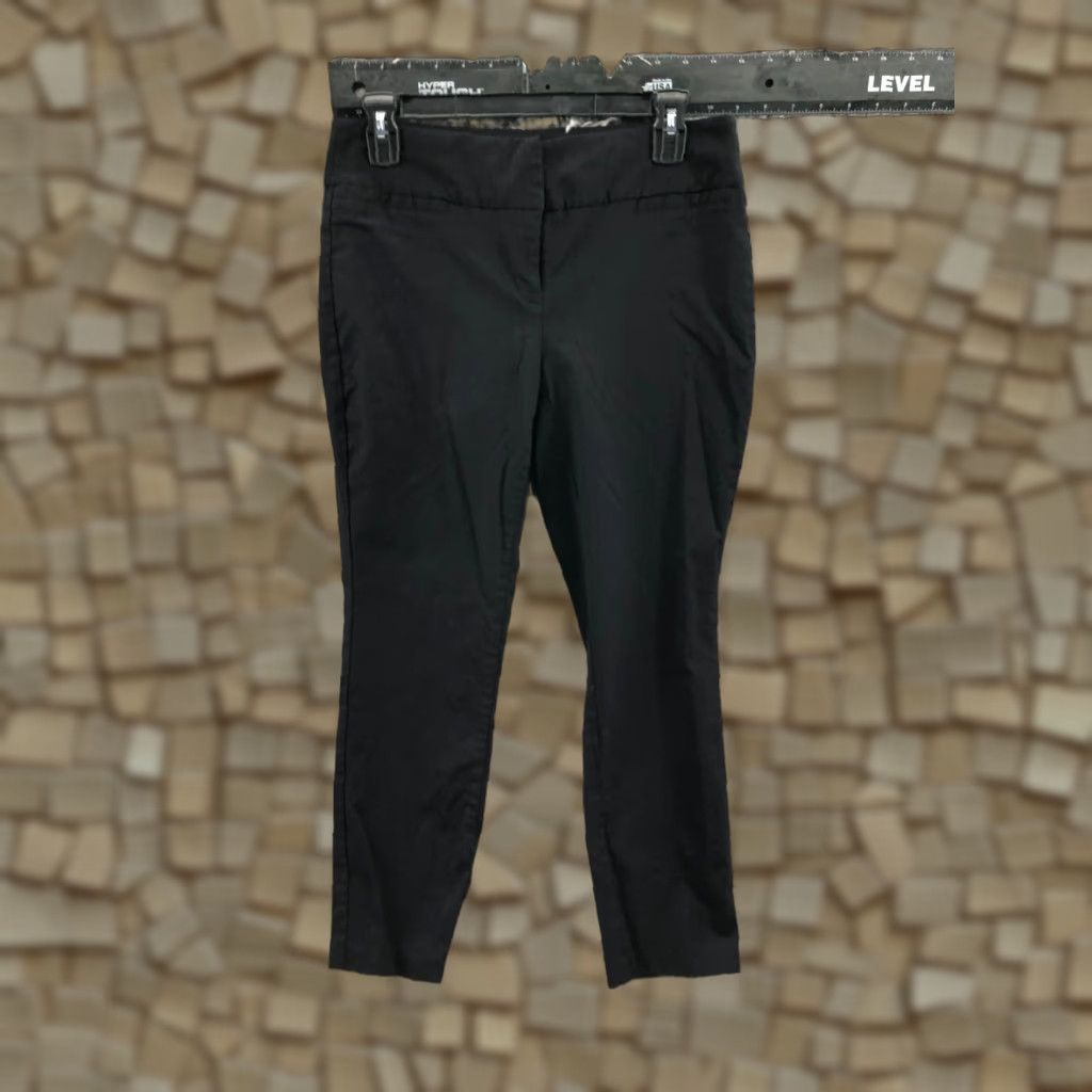 Vintage Studio 253 Skinny Ankle Pants Womens Black Size 8 Stretch Pockets Mid Rise Inseam 26 Size 30" / US 8 / IT 44 - 1 Thumbnail