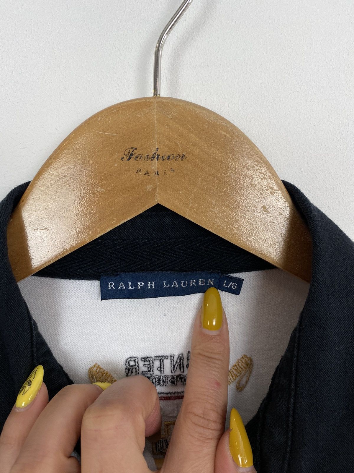 Ralph Lauren Polo Ralph Lauren Shirt Mercer Team NY #3 Club Rugby shirt Size L / US 10 / IT 46 - 6 Thumbnail