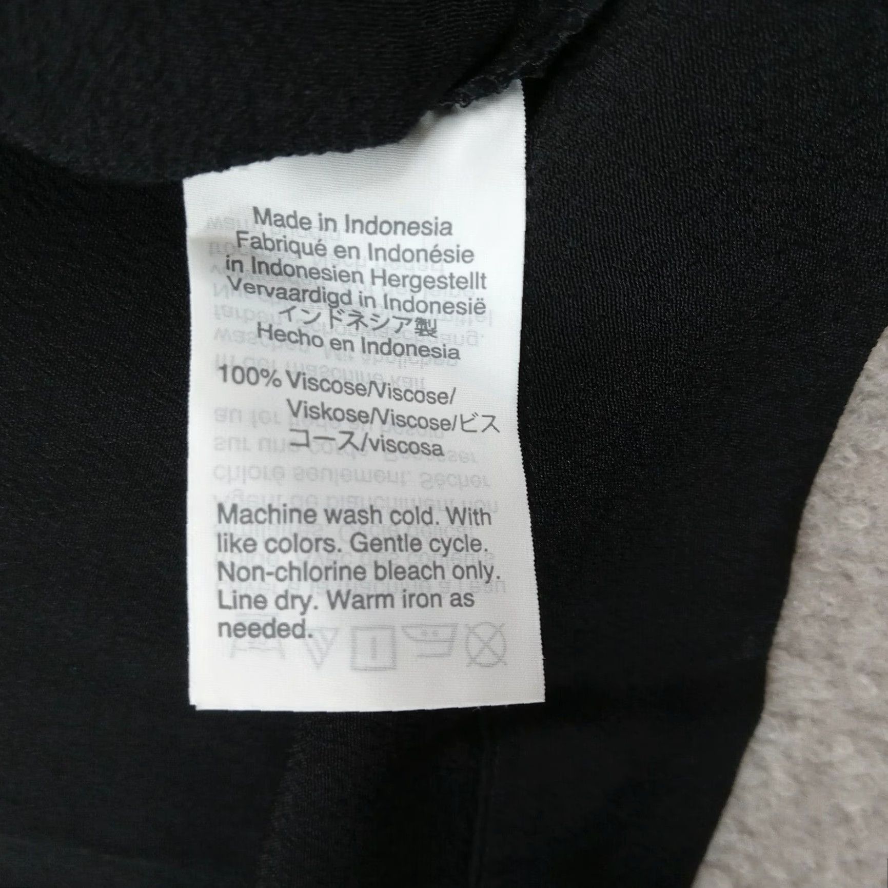 Madewell Madewell Dress Womens Small Black Shift Long Sleeve Button Front V-Neck Casual Size S / US 4 / IT 40 - 6 Thumbnail