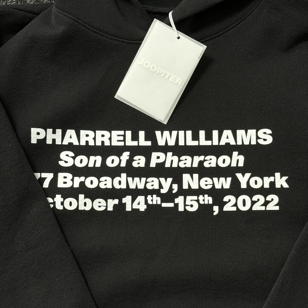 Pharrell Joopiter Opening Collection Black Hoodie Size US XL / EU 56 / 4 - 4 Thumbnail
