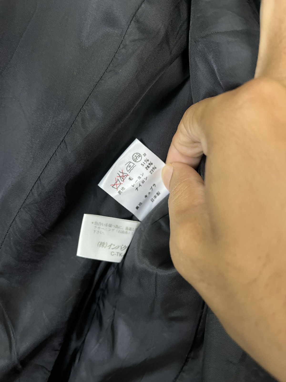 Ralph Lauren Ralph Lauren Black Wool Double Breasted Jacket Size S / US 4 / IT 40 - 11 Thumbnail
