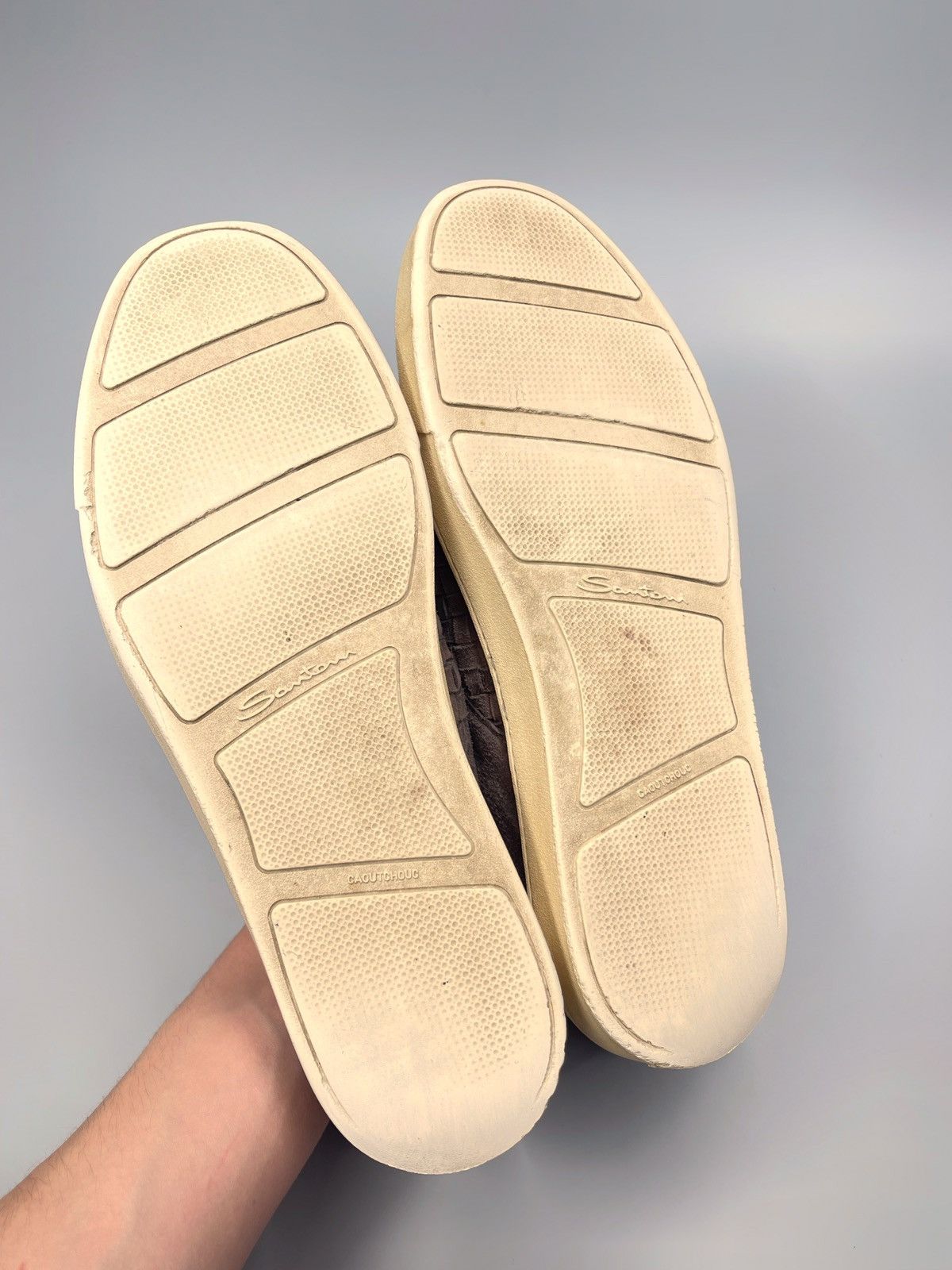 Santoni Santoni Double Monk Strap Suede Sneakers Low Top Size US 10 / EU 43 - 13 Thumbnail