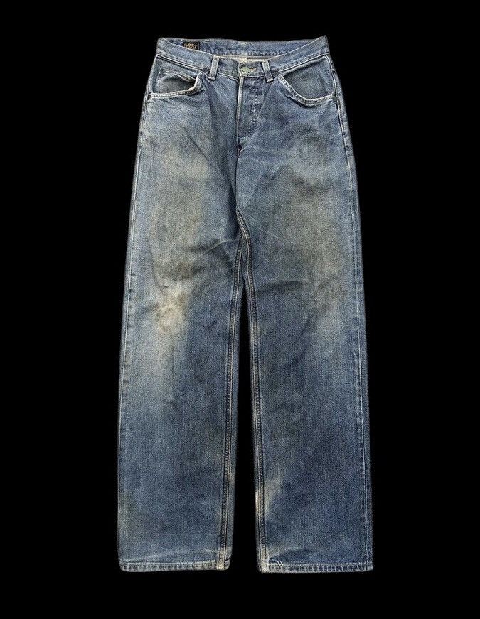 WIDE LEG RUSTY BLUE VINTAGE SELVEDGE DENIM