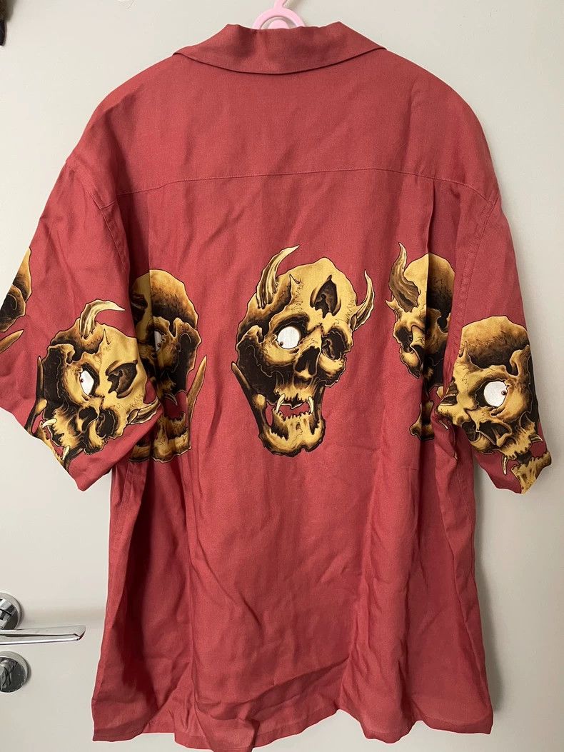 Wacko Maria wacko maria Skull short-sleeved shirt Size US L / EU 52-54 / 3 - 2 Thumbnail