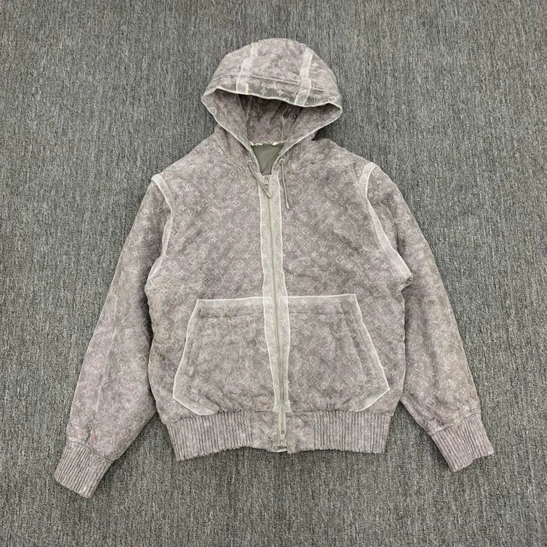 Louis Vuitton Louis Vuitton Monogram Cotton Hooded Jacket - dmc Size US L / EU 52-54 / 3 - 1 Thumbnail