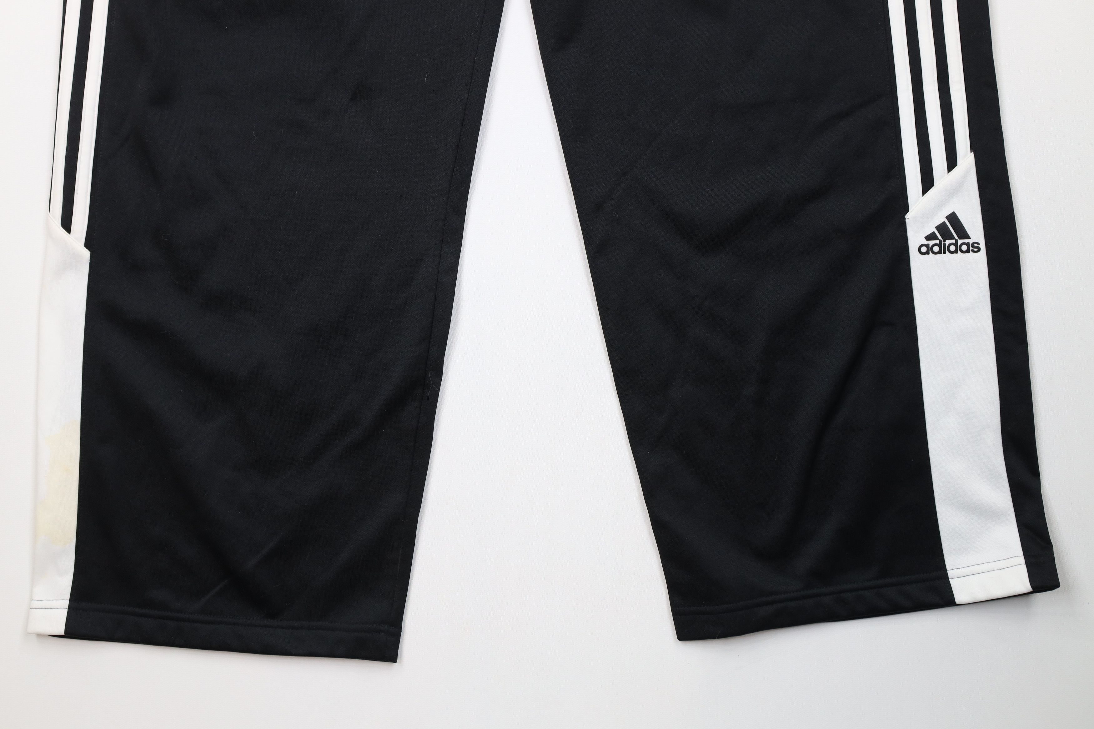 Adidas Adidas NBA Authentics Basketball Wide Leg Sweatpants Pants Size US 40 / EU 56 - 4 Thumbnail