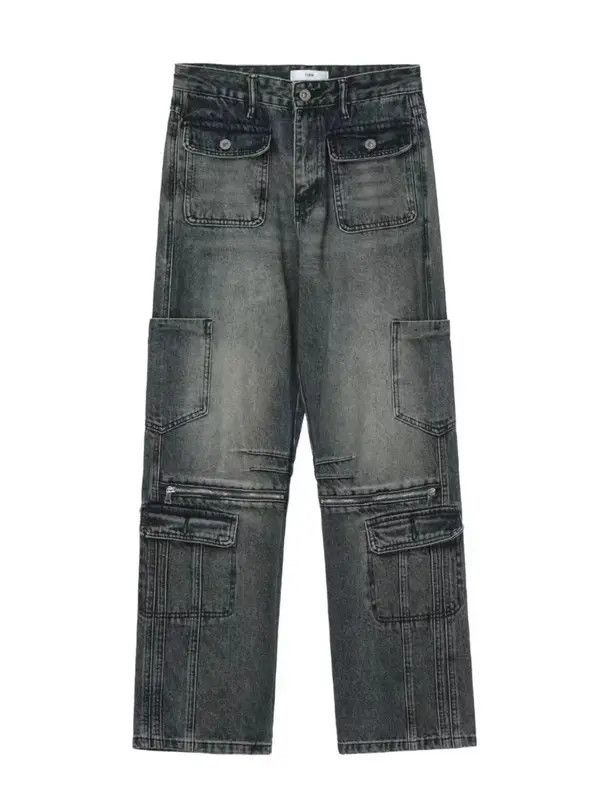 VIBE Light Blue High Street Vintage Loose Jeans Size US 32 / EU 48 - 7 Thumbnail