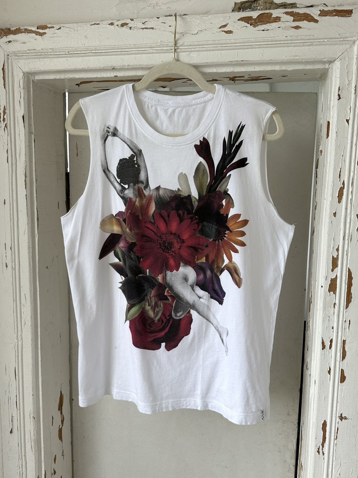 Diesel Vintage Diesel White Printed Top Size US S / EU 44-46 / 1 - 1 Thumbnail