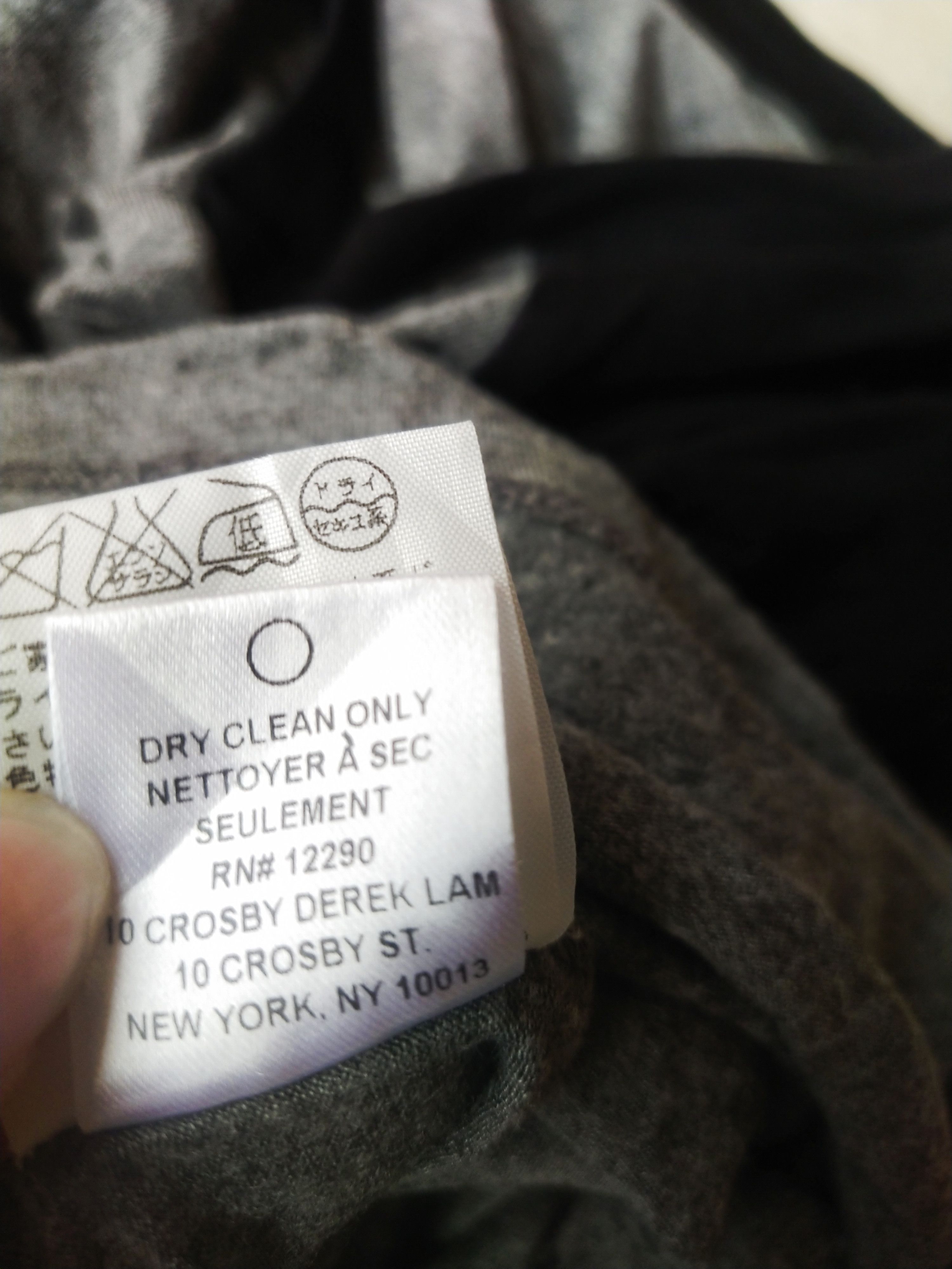 Derek Lam 10 Crosby 10 Crosby Derek Lam Logo Raglan Baseball Tee Made in USA Size S / US 4 / IT 40 - 8 Thumbnail