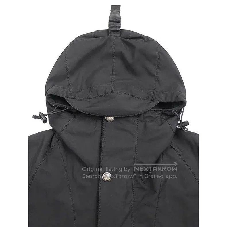 Junya Watanabe Junya Watanabe Black Hooded Windproof Jacket Size S / US 4 / IT 40 - 3 Thumbnail