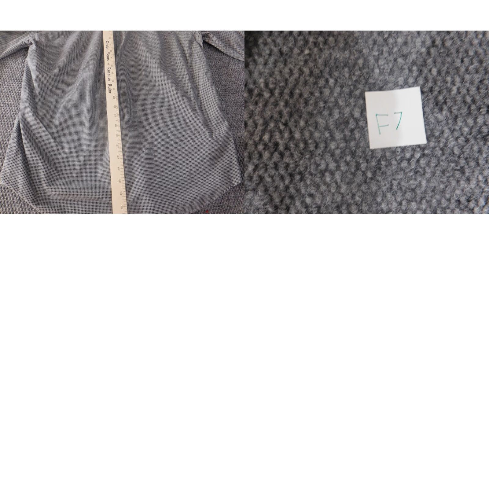 Vintage Saddlebred Mens Shirt M Gray Flannel Button-Down Long Sleeve Cotton Classic Button-Up Collar-Down Pockets Logo Size US M / EU 48-50 / 2 - 8 Thumbnail