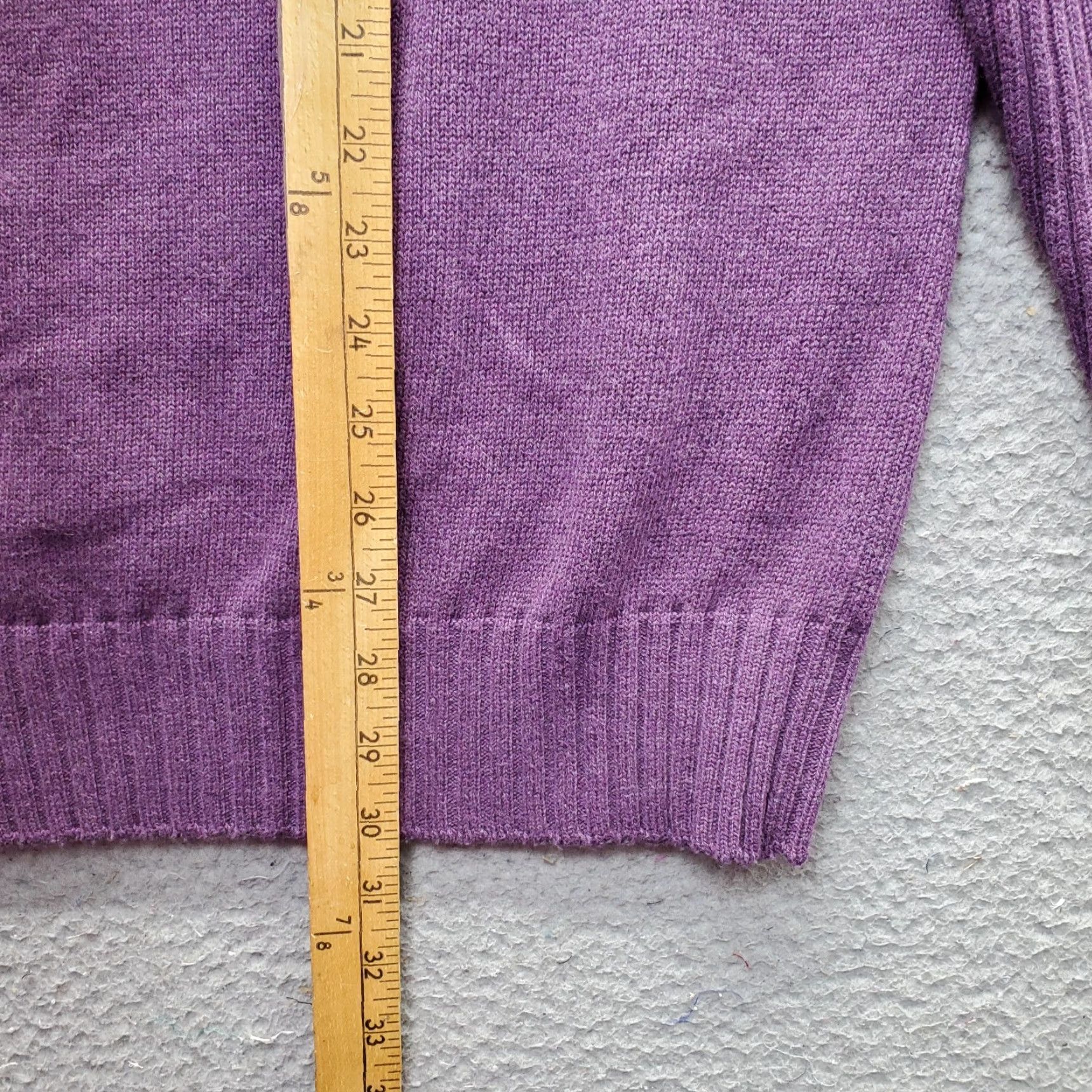 Sean John Sean John Sweater Mens Size 2XL Purple Long Sleeve Mock Neck Ribbed Hem Button Knit Pullover Folding into Casual Mens Sweater Size US XXL / EU 58 / 5 - 4 Thumbnail