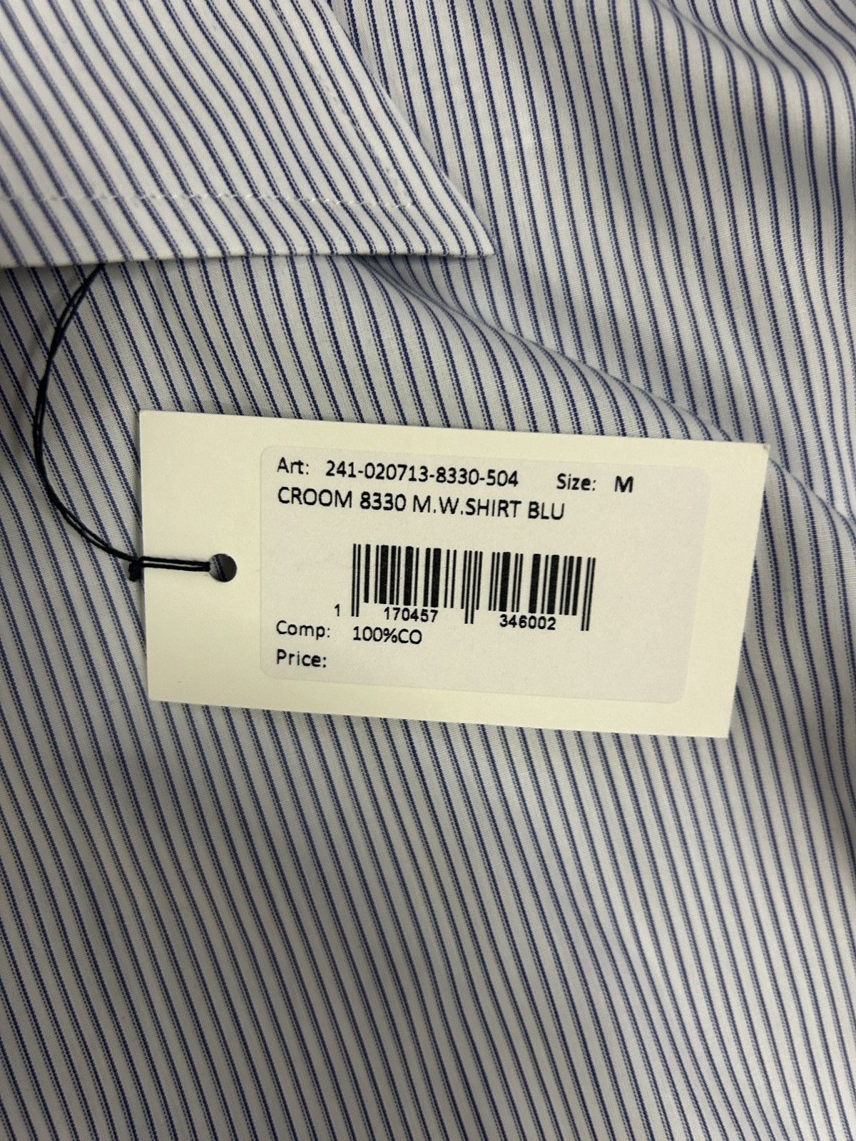 Dries Van Noten Blue striped Dries Van Noten Button up Size US M / EU 48-50 / 2 - 4 Thumbnail