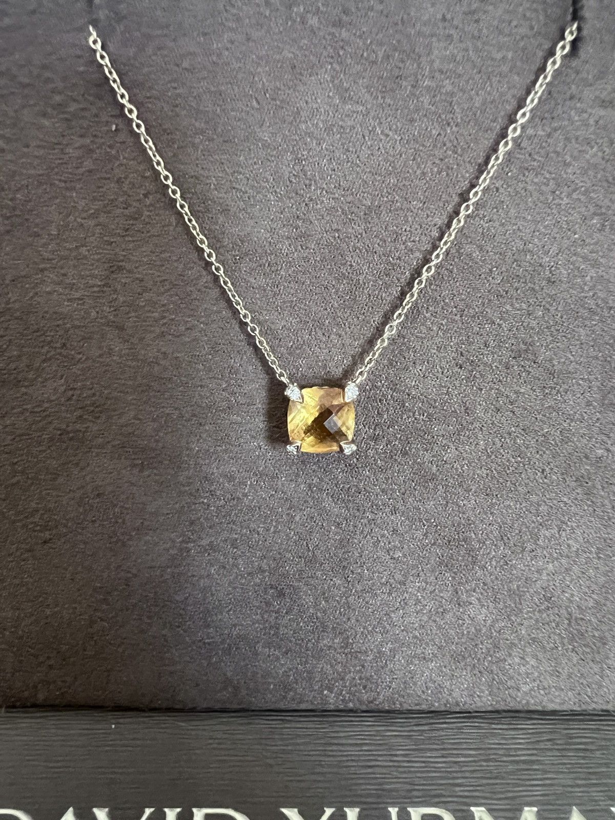 David Yurman David Yurman 18K Citrine Diamond Chatelaine Necklace Size ONE SIZE - 7 Thumbnail