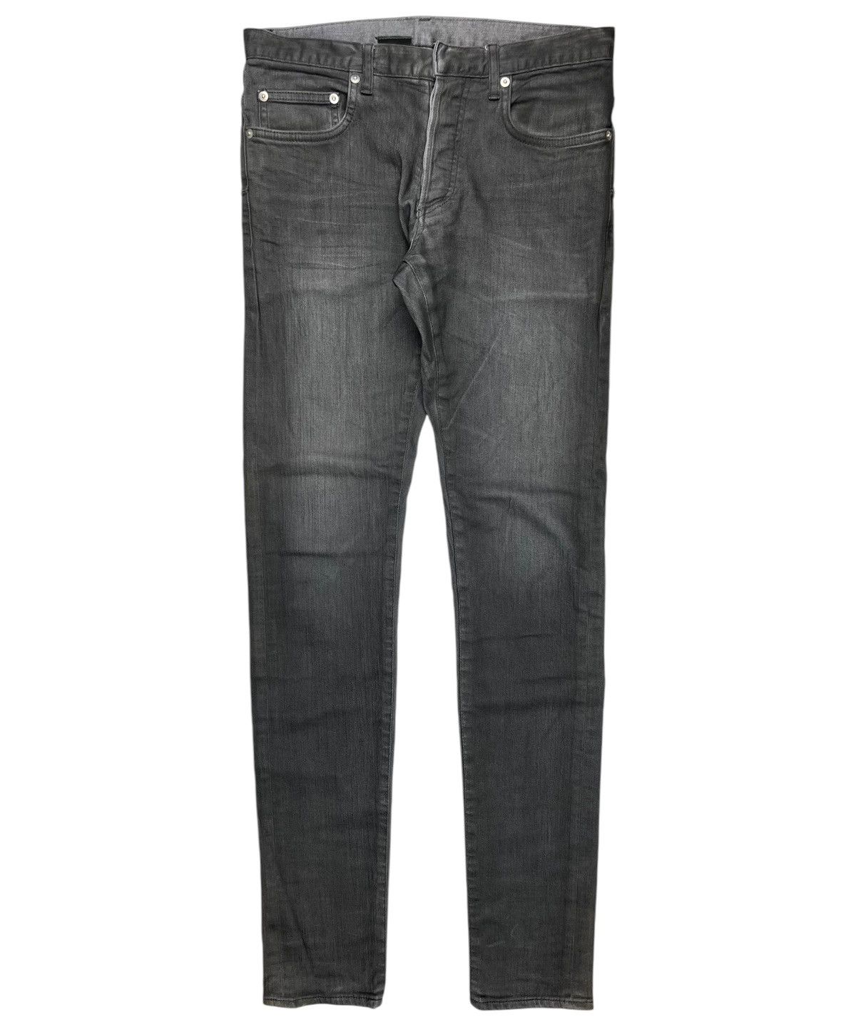 Dior homme coating denim pants black 28