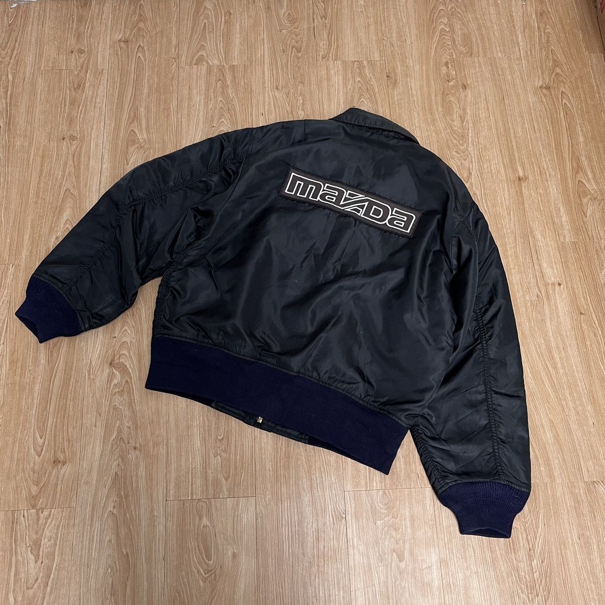 Gear for Sports Vintage 90s Mazda Bomber Jacket Big Logo Size US L / EU 52-54 / 3 - 11 Thumbnail