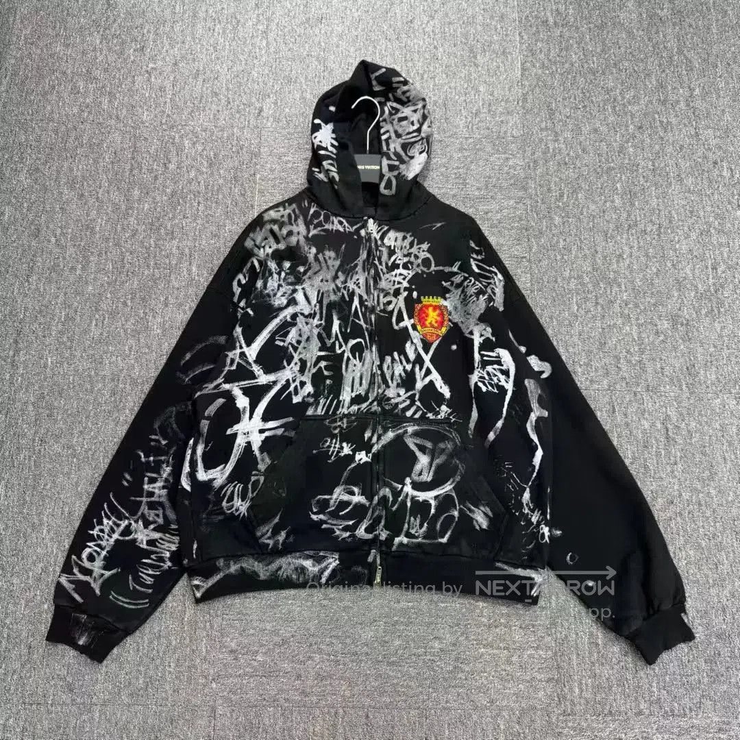 Balenciaga Balenciaga Graffiti Hoodie Manchester United. Size US M / EU 48-50 / 2 - 1 Thumbnail