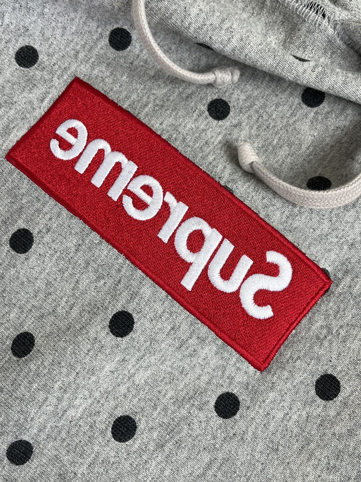 Comme des Garcons SHIRT × Supreme Supreme x CDG Polka Dot Box Logo Hoodie 2012 M Size US M / EU 48-50 / 2 - 4 Thumbnail