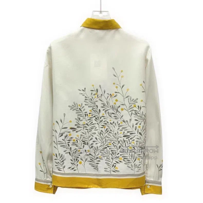 Loro Piana Loro Piana Multicolor Floral Printed Silk Long Sleeve Shir Size S / US 4 / IT 40 - 2 Thumbnail