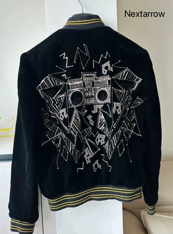 Saint Laurent Paris × Yves Saint Laurent Saint Laurent Radio Jacket Velvet Coat 2412-Nextarrow Size US XS / EU 42 / 0 - 2 Thumbnail