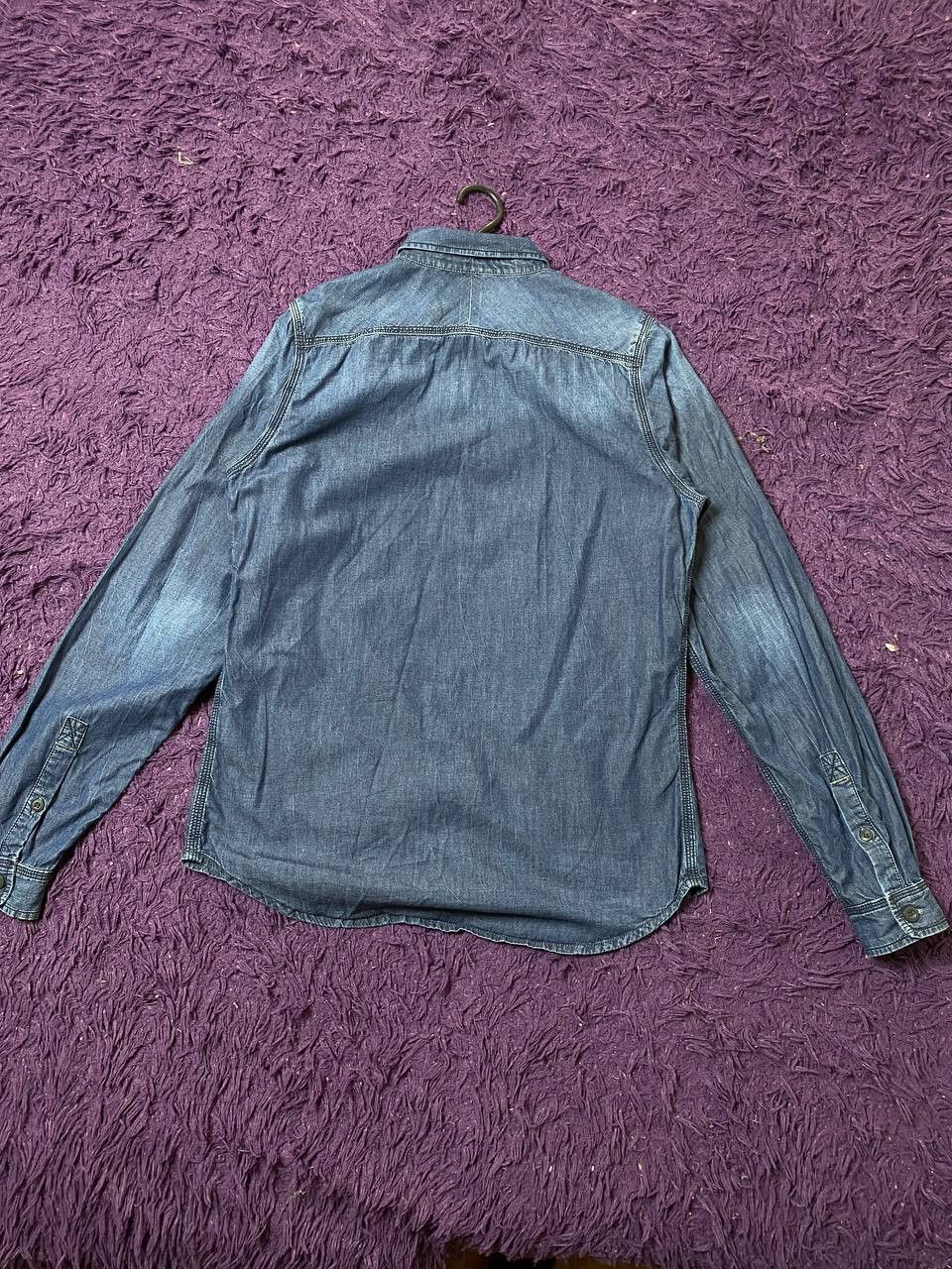 Diesel Vintage Diesel Streetwear Denim Button Up Shirt Size L Size US L / EU 52-54 / 3 - 18 Thumbnail