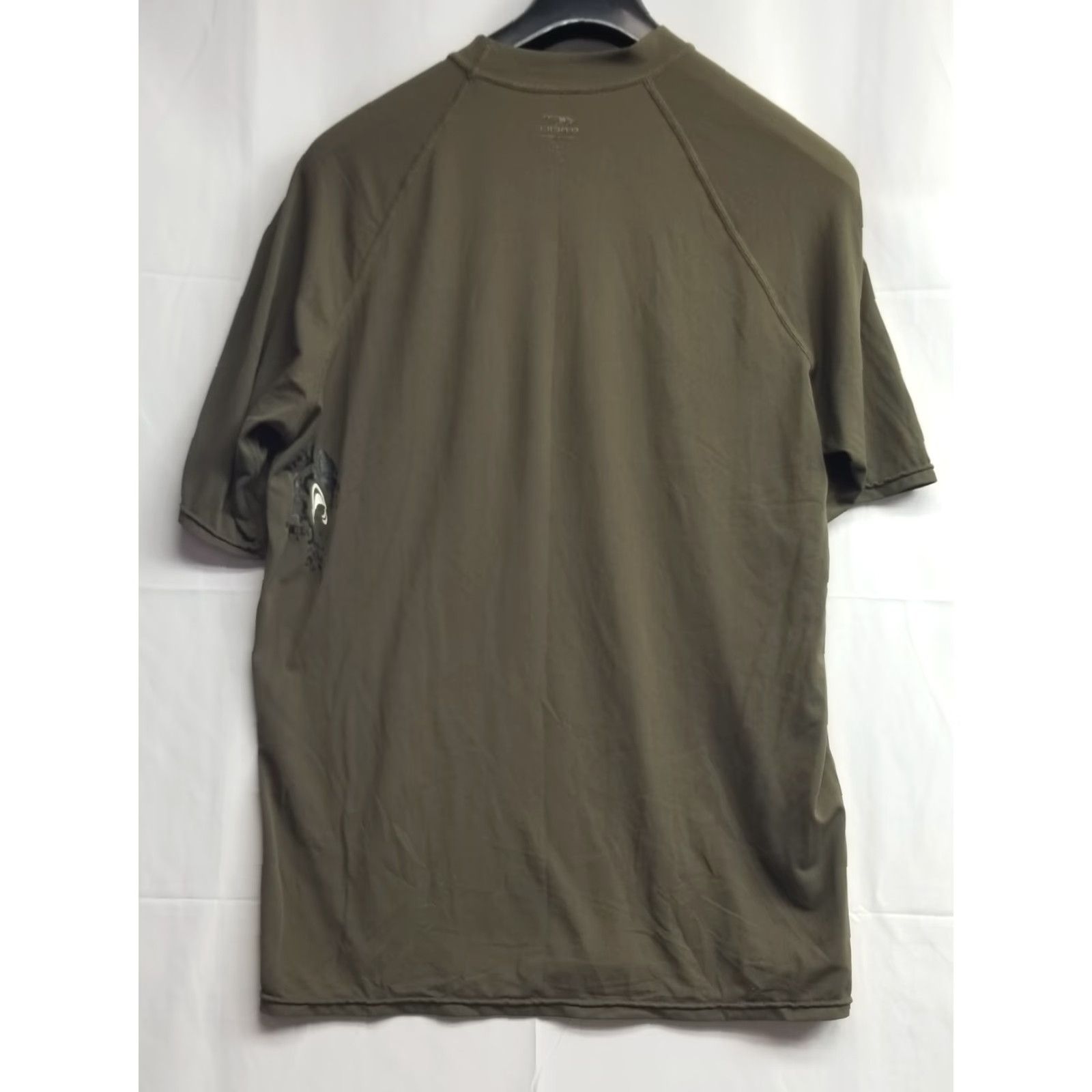 O'Neill O'Neill Shirt Mens Large Brown Stretch Blend Crew Neck Short Sleeve T-Shirt Regular Knit Logo Button Brown Size US L / EU 52-54 / 3 - 2 Thumbnail