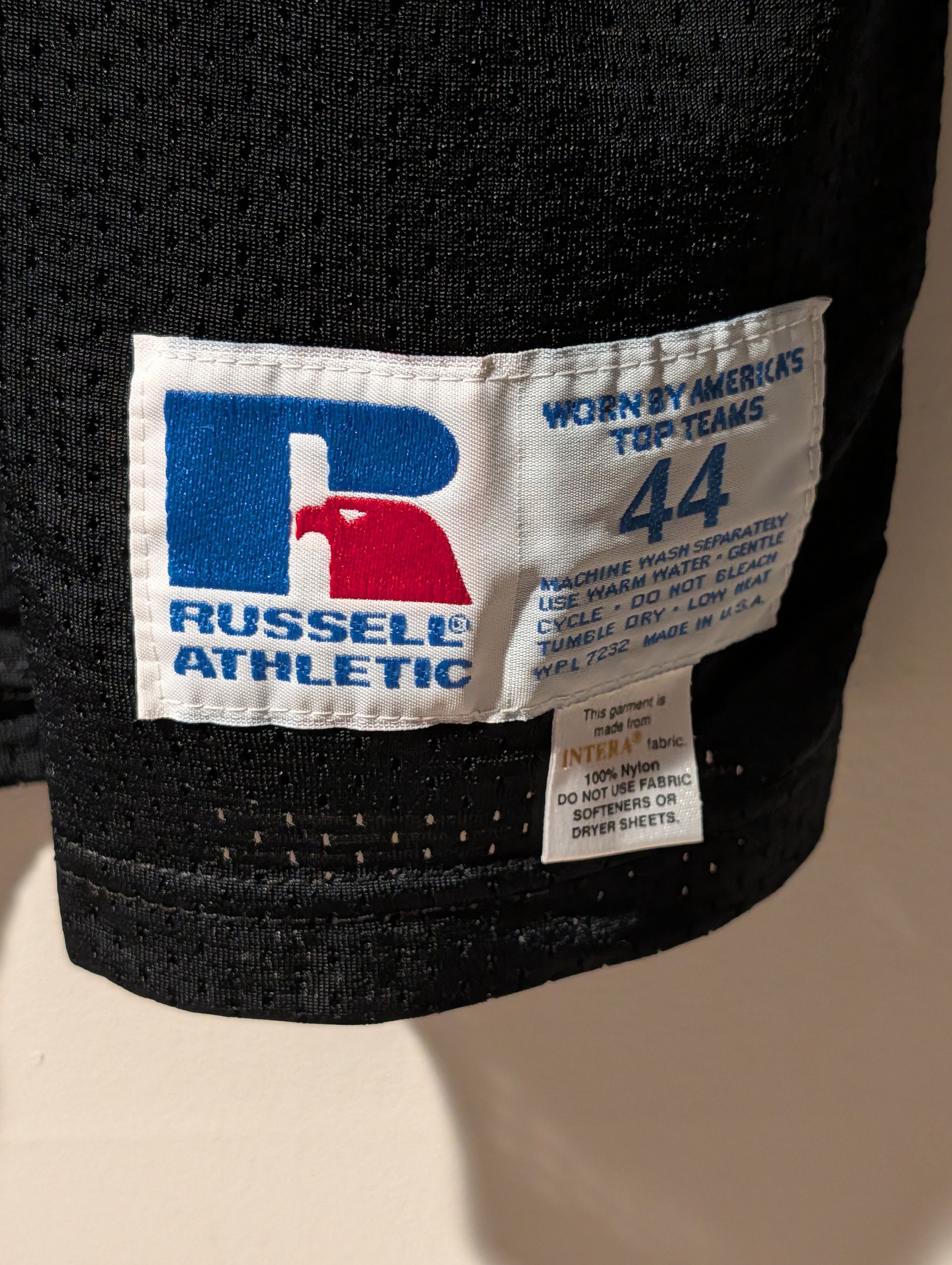 Russell Athletic Vintage 90s Pittsburgh Steelers Foster Russell Jersey Size US L / EU 52-54 / 3 - 12 Thumbnail