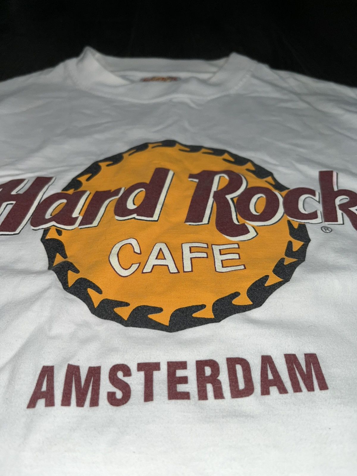 Hard Rock Cafe Vintage 90s Hard Rock Cafe Amsterdam Graphic Tee L Size US L / EU 52-54 / 3 - 3 Thumbnail