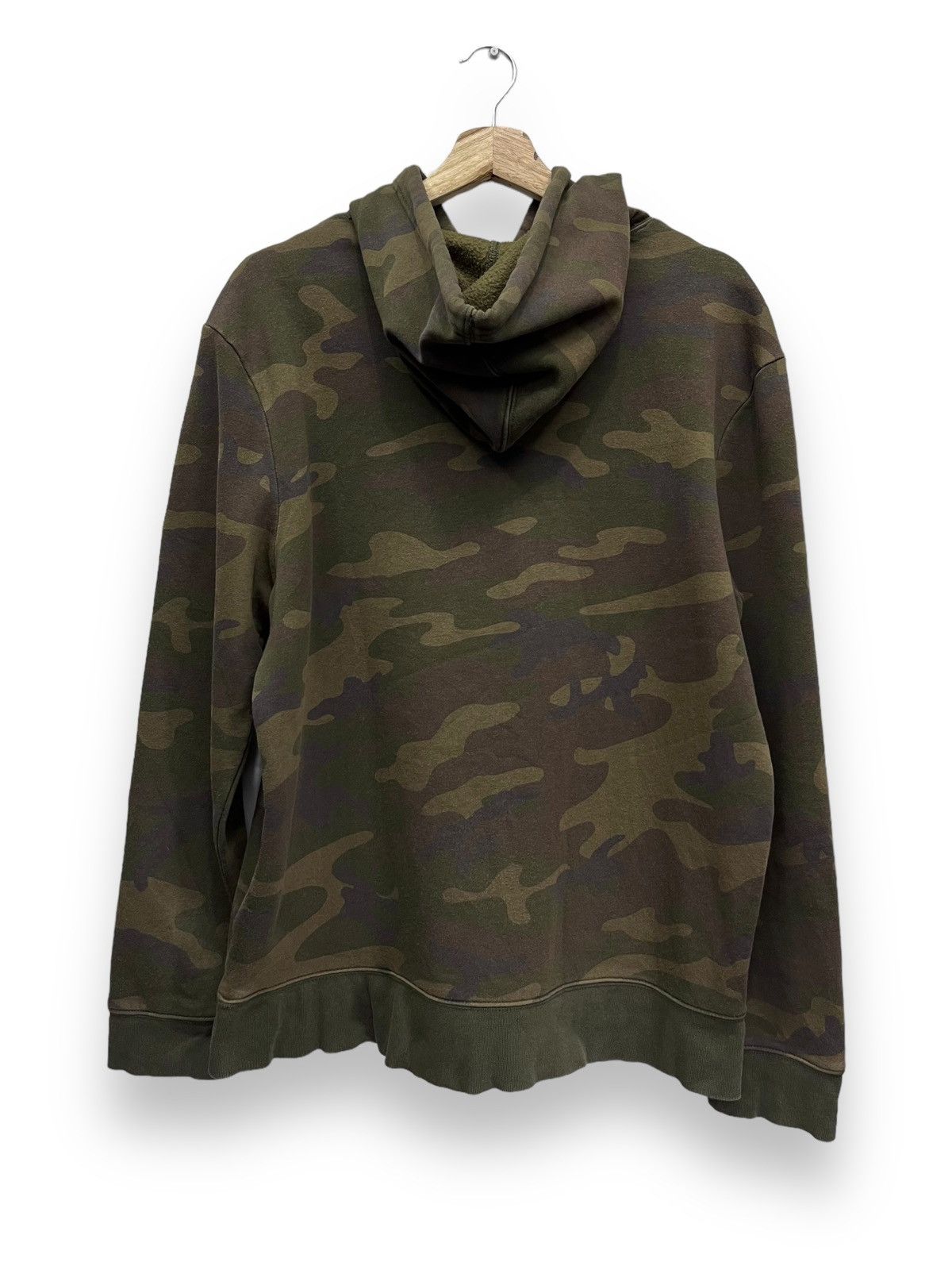 🔥VERY RARE🔥GAP BIG LOGO GREEN CAMO Sweater Hoodie