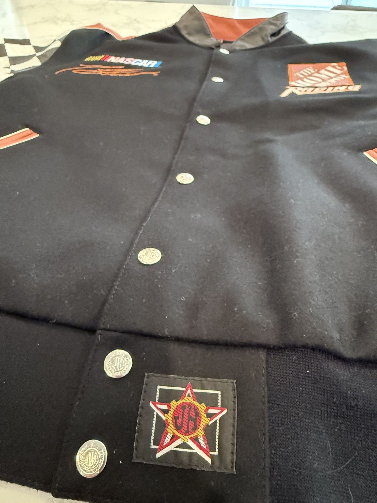 Jeff Hamilton Jeff Hamilton x Tony Stewart x NASCAR Varsity Jacket Size US L / EU 52-54 / 3 - 3 Thumbnail