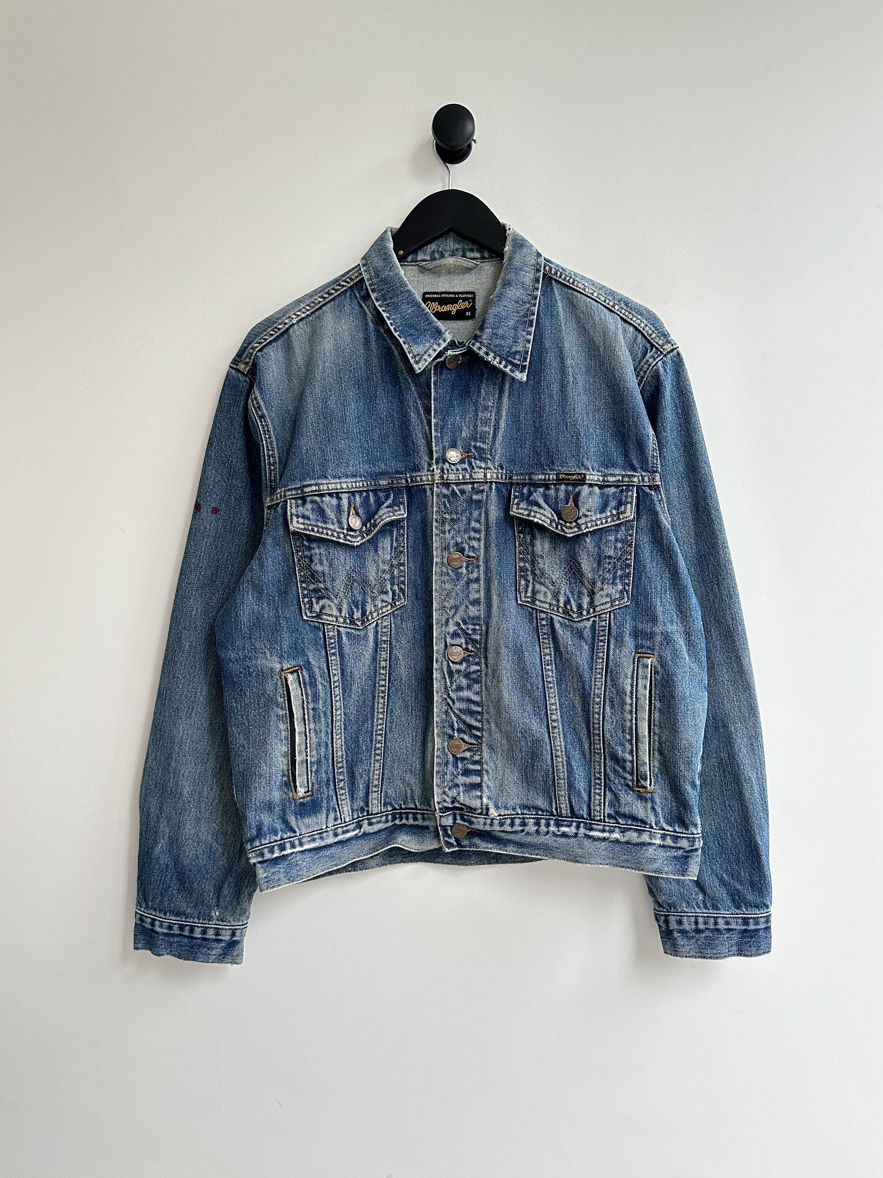 Wrangler Vintage Wrangler Denim Jeans Jacket Size US M / EU 48-50 / 2 - 1 Thumbnail