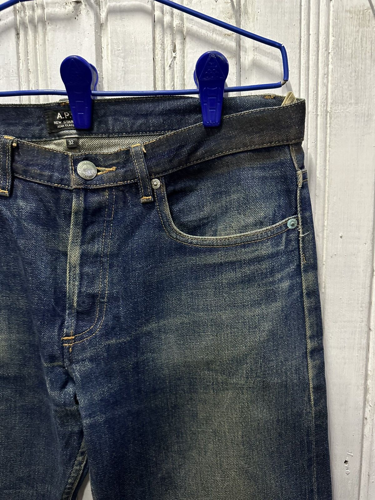 A.P.C. A.P.C. Raw Selvedge Denim Jeans Pants W32 Size US 32 / EU 48 - 5 Thumbnail