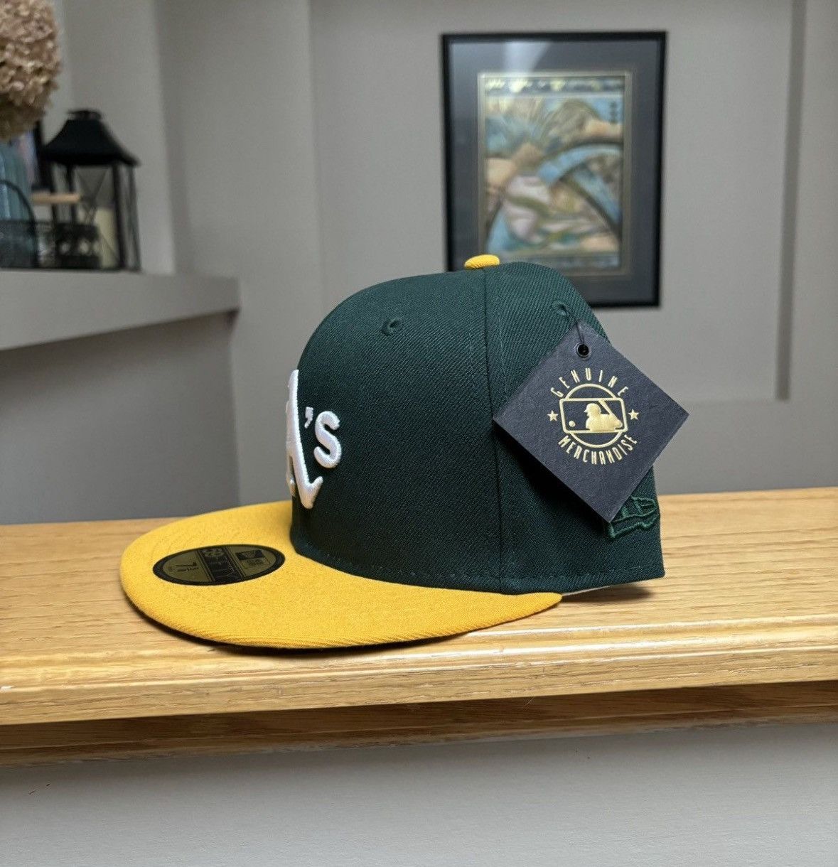 MLB × New Era × October's Very Own 7 3/8 - OVO x New Era x MLB Oakland Athletic Fitted Hat Size ONE SIZE - 2 Thumbnail