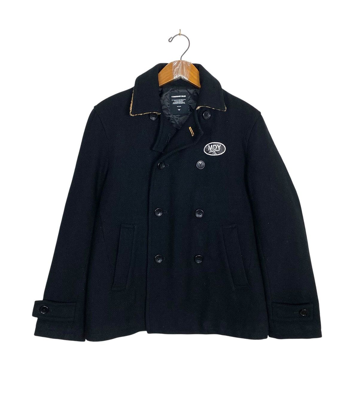 Japanese Brand Rare‼️ Mackdaddy Wool Double Breasted Pea Coat Made in Japan Size US S / EU 44-46 / 1 - 1 Thumbnail