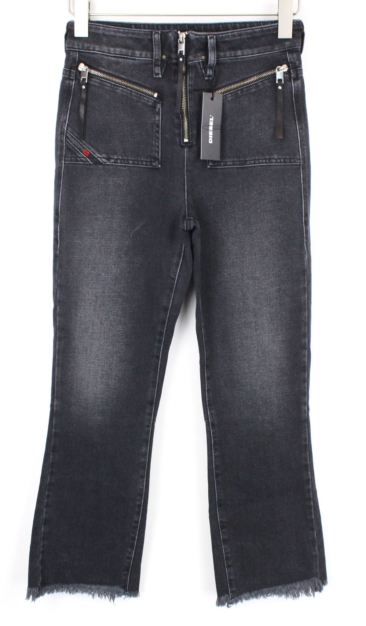 Diesel D-EARLIE 080AP W26/L32 Charcoal Grey Stretch Jeans 69764 Size 26" / US 2 / IT 38 - 1 Thumbnail
