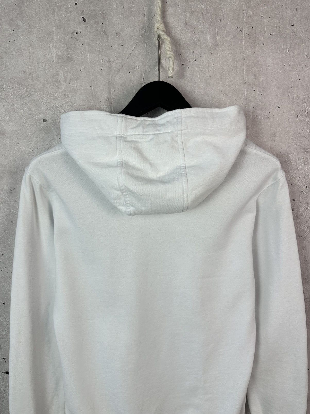 Comme des Garcons Comme des Garcons Fresh Logo White Drawsting Cotton Hoodie Size US L / EU 52-54 / 3 - 8 Thumbnail