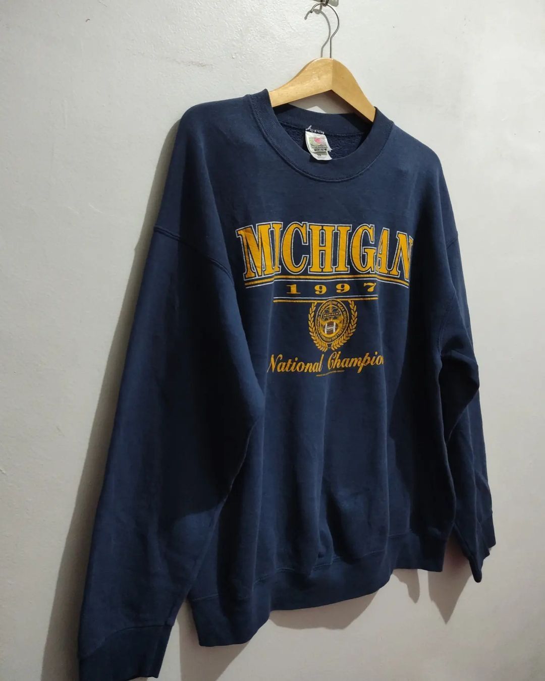 Other Vintage Michigan 90s National Champions Crewneck Size US XL / EU 56 / 4 - 7 Thumbnail