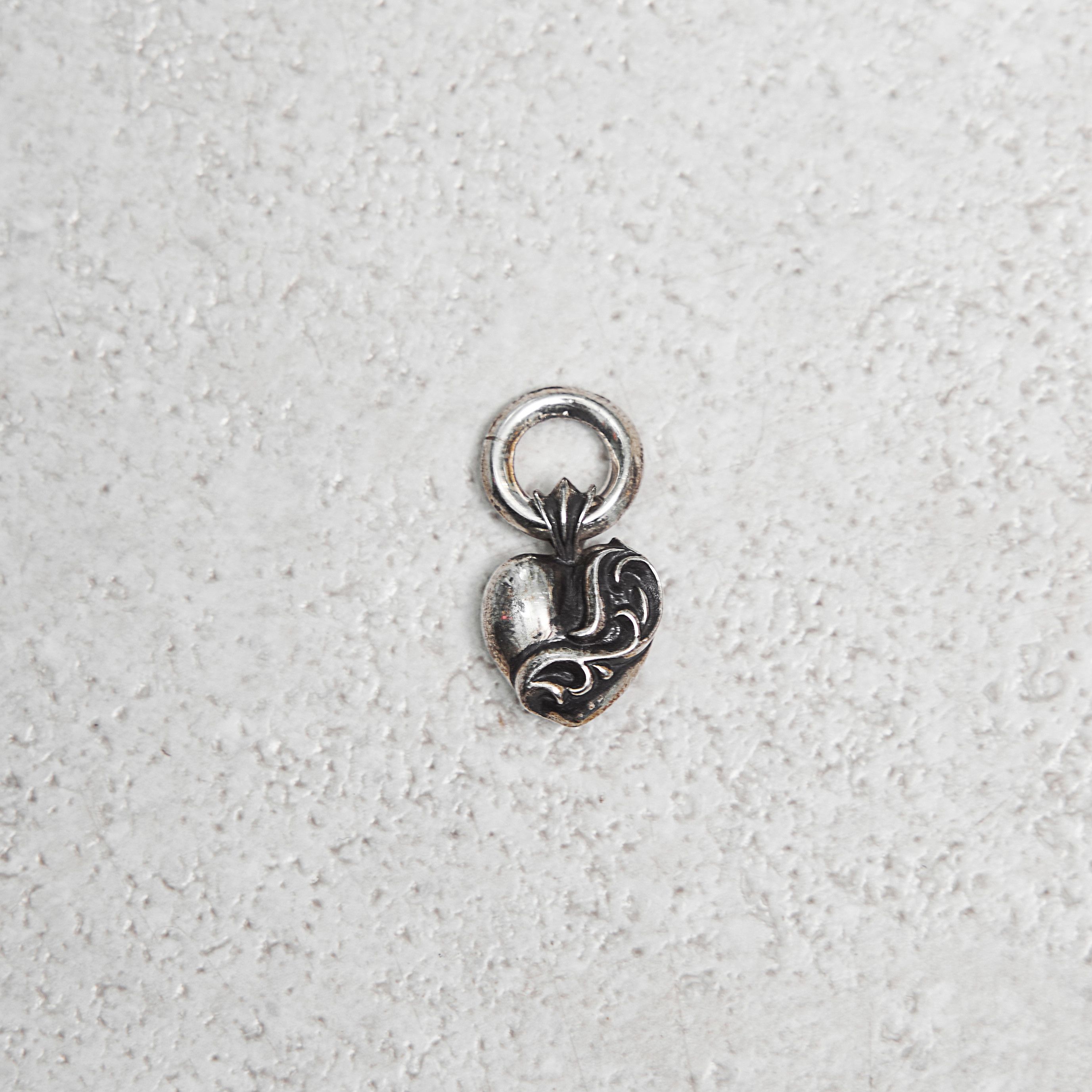Chrome Hearts CHROME HEARTS Heart Charm SILVER Size ONE SIZE - 2 Thumbnail