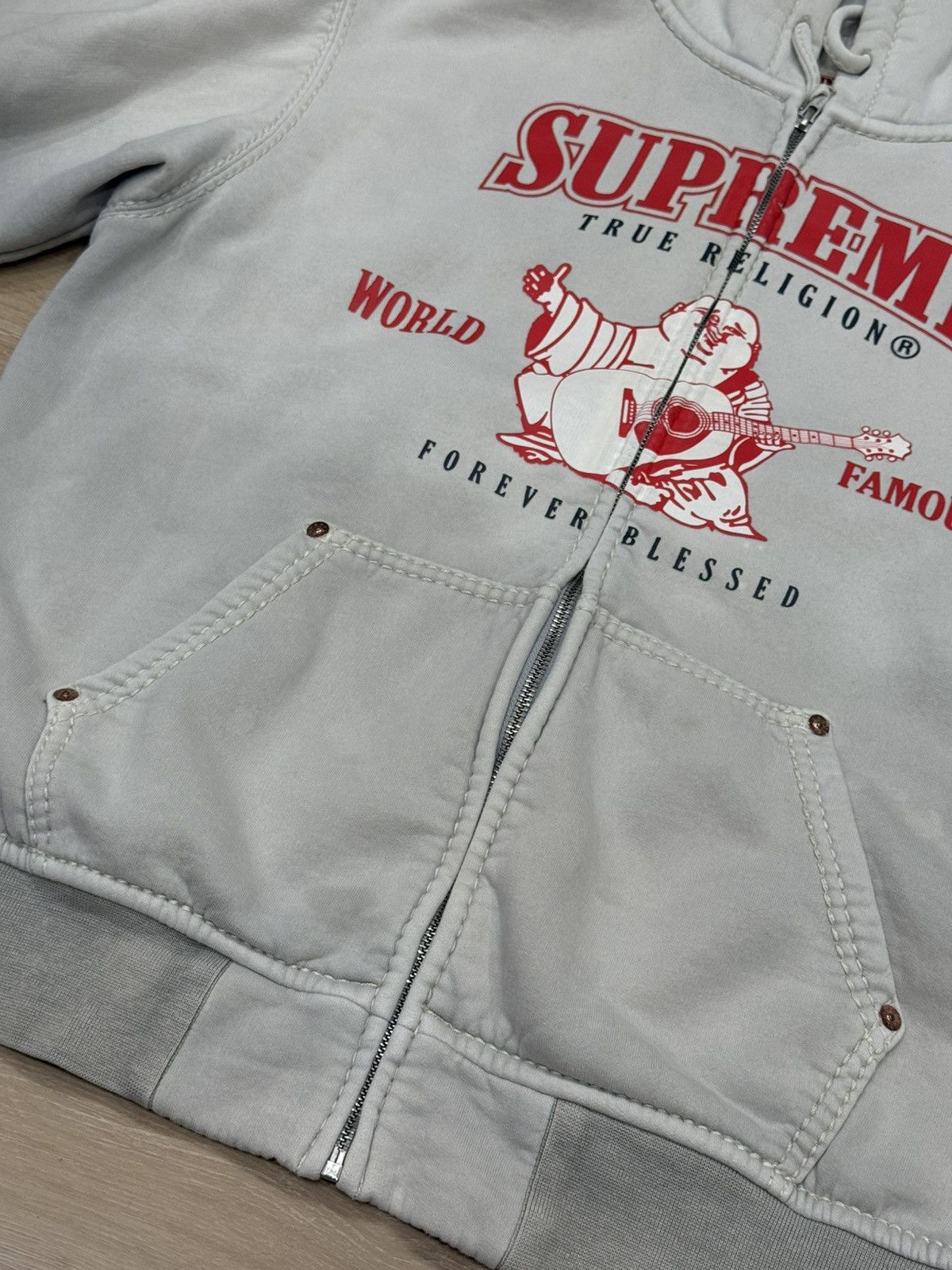 Supreme × True Religion Supreme True Religion Zip Up Hoodie Size US M / EU 48-50 / 2 - 5 Thumbnail